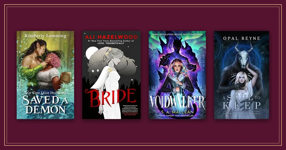 Monster Romance Books: 6 Fantasy Picks, Gentlest to Darkest